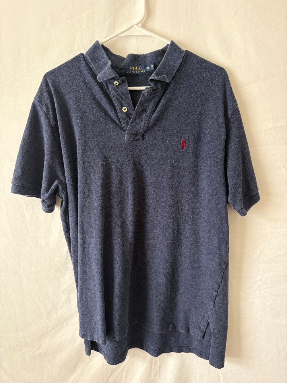 Polo Ralph Lauren Navy/Gray Polo with Red Pony Logo